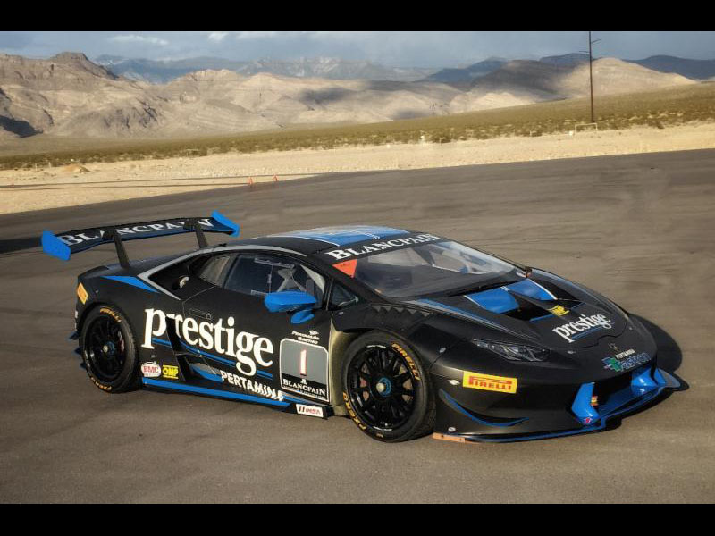 North American Teams begin preparation at Spring Mountain for Lamborghini Blancpain Super Trofeo Opener North American Teams begin preparation at Spring Mountain for Lamborghini Blancpain Super Trofeo Opener