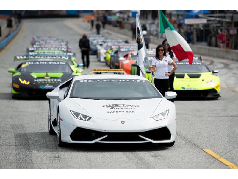 The Lamborghini Blancpain Super Trofeo North America series The Lamborghini Blancpain Super Trofeo North America series