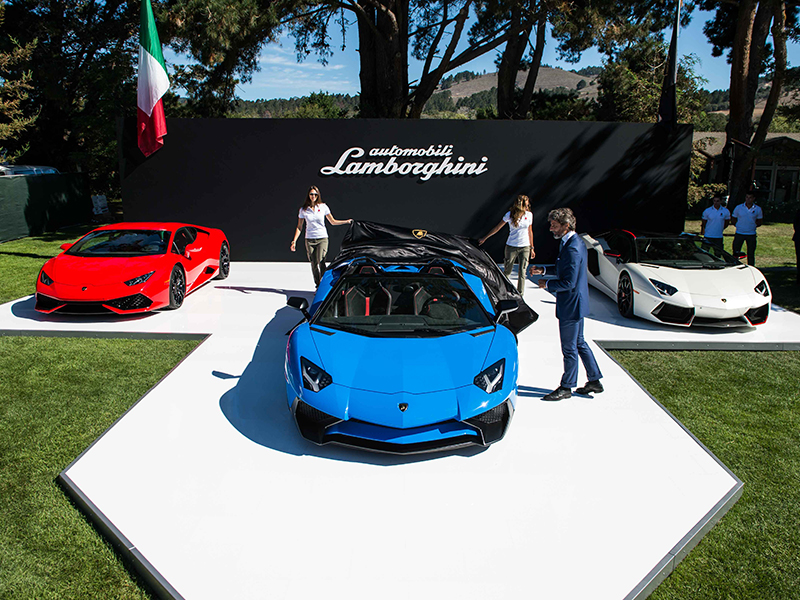 The unveiling of the Lamborghini Aventador SV Roadster The unveiling of the Lamborghini Aventador SV Roadster