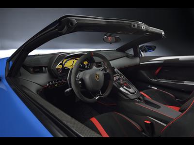 Lamborghini Aventador SV Roadster Interior Cockpit