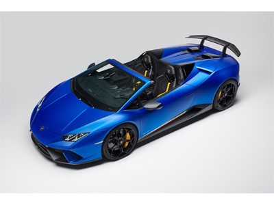 Huracan Performante Spyder 3 4 Front Top