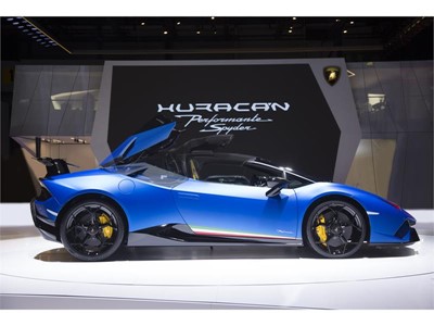 Huracàn performante spyder Geneva motor show 2018