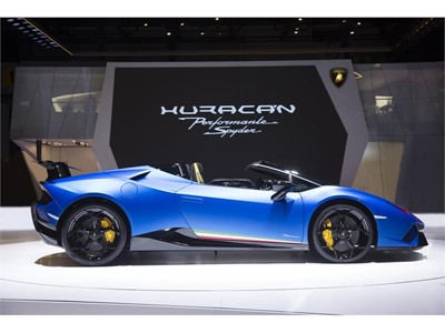Huracàn performante spyder Geneva motor show 2018