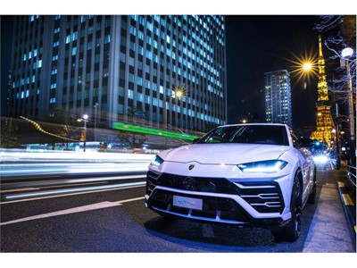 Lamborghini Urus in Tokyo