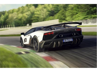 Aventador SVJ 63 Track rear