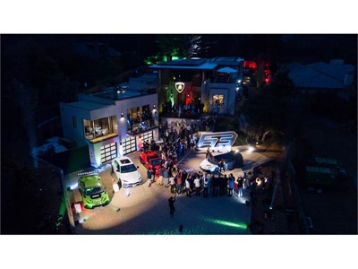 Aventador SVJ 63 unveiling at Lamborghini Lounge Monterey