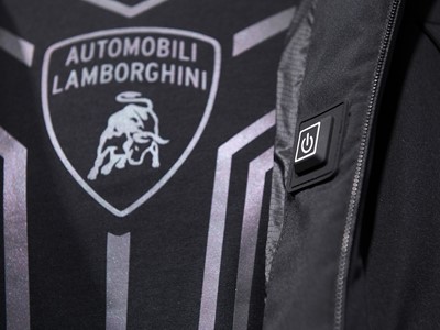 Automobili Lamborghini Menswaear Collection AI20-21 - Black termal jacket 2