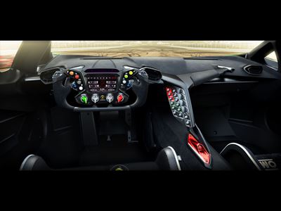 Lamborghini Essenza SCV12 - Centro Stile Interior