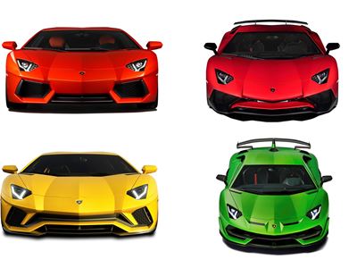 Aventador Front Evolution