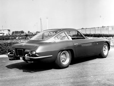 Old photo 350 GT - Copyright holders of this assets are welcome to contact Automobili Lamborghini S.P.A. regarding any o