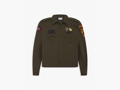 Rhude x Lamborghini Military Shirt - Front