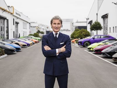 Stephan Winkelmann the Chairman and CEO of Automobili Lamborghini