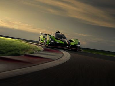 lamborghini lmdh track sunset 3