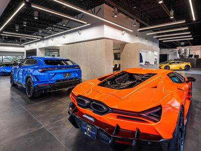 Lamborghini Calgary Showroom Opening