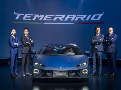 Lamborghini Group Photo
