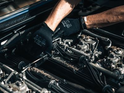 Lamborghini Polo Storico old but gold