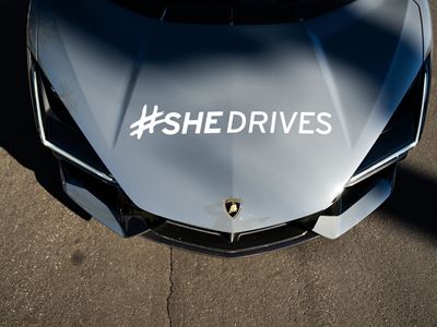 Automobili Lamborghini She Drives a Lambo