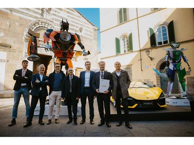 Automobili Lamborghini debuts at Lucca Comics Games with the SCART project