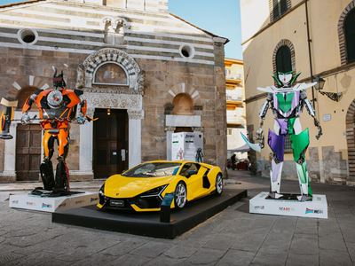 Automobili Lamborghini debuts at Lucca Comics Games with the SCART project