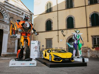 Automobili Lamborghini debuts at Lucca Comics Games with the SCART project