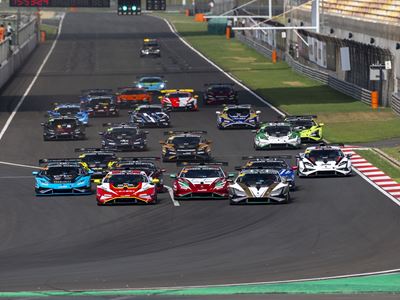 Lamborghini Super Trofeo Asia start