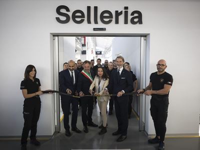 Lamborghini inaugurates its new Selleria