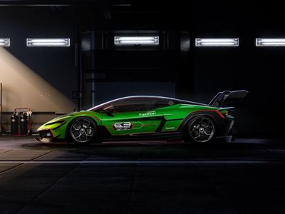 Lamborghini Temerario Super Trofeo Box Side