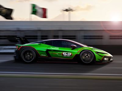 Lamborghini Temerario Super Trofeo Pista Side