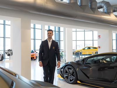 Patric Niederhauser joins Lamborghini Squadra Corse as official factory driver