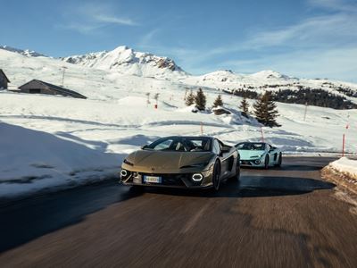 SHEdrivesaLambo Courchevel Edition