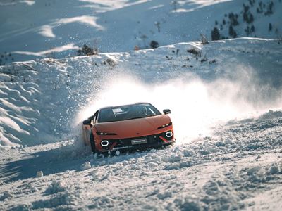 SHEdrivesaLambo Courchevel Edition