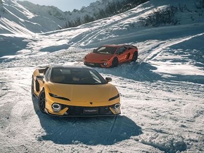 SHEdrivesaLambo Courchevel Edition