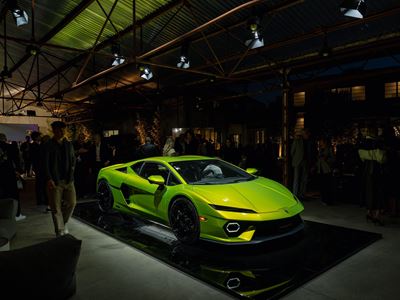 Urus SE Tettonero Capsule at Milan Design Week