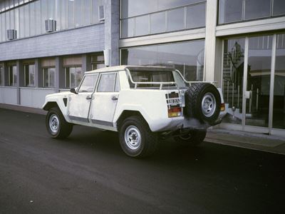 40th LM002 Copyright holders of this assets are welcome to contact Automobili Lamborghini S P A regarding any omission