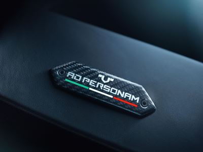 Lamborghini Temerario Ad Personam in Grigio Crater and Grigio Artis