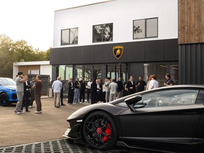 Lamborghini Nantes the marque s sixth destination in France