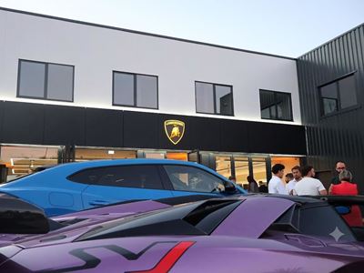 Lamborghini Nantes the marque s sixth destination in France