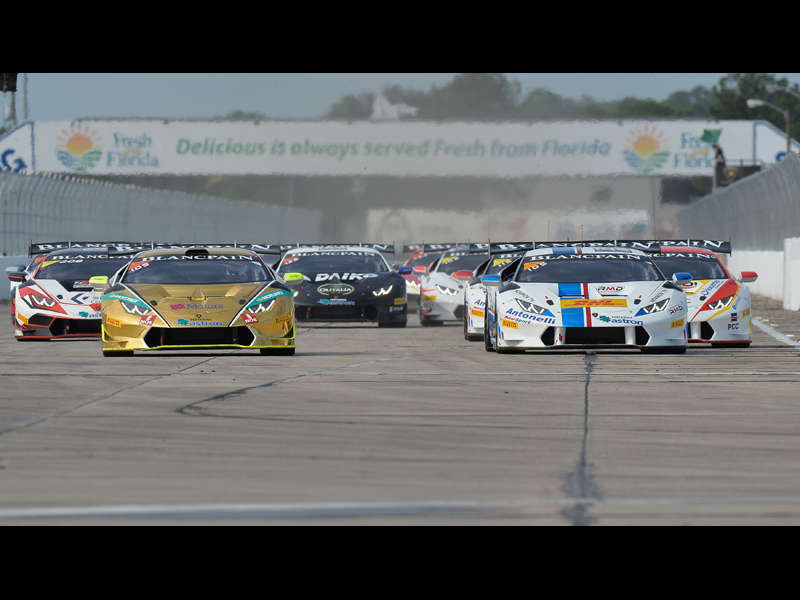 LBST Europe Race 1 start LBST Europe Race 1 start