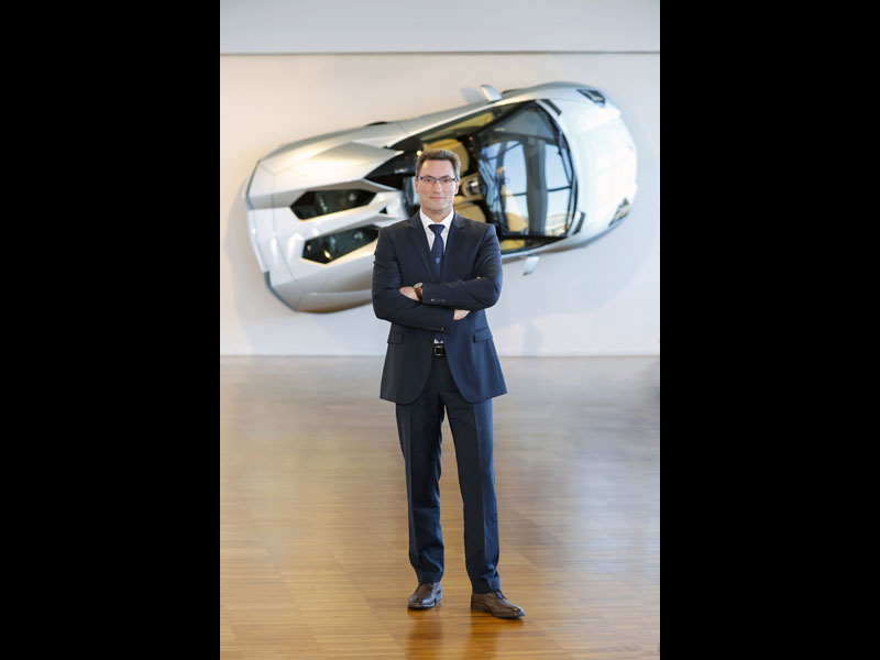 Werner Neuhold, new Lamborghini CFO Werner Neuhold, new Lamborghini CFO