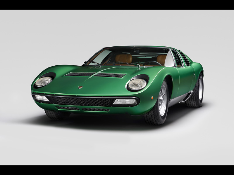 Lamborghini Miura_3-4 front Lamborghini Miura_3-4 front