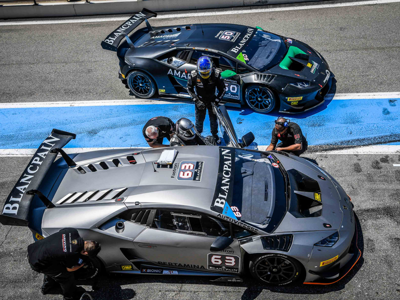 Lamborghini Super Trofeo Pit-stop Lamborghini Super Trofeo Pit-stop