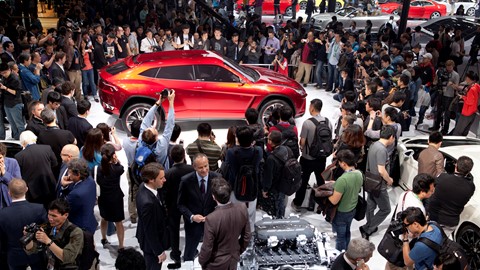 Lamborghini Urus at 2012 Beijing international Auto Show