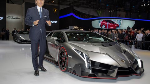 Lamborghini Press Conference at Geneva Motor Show