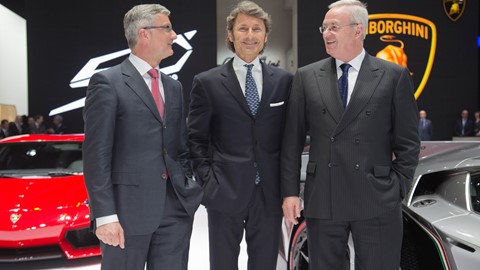 Lamborghini Press Conference at Geneva Motor Show