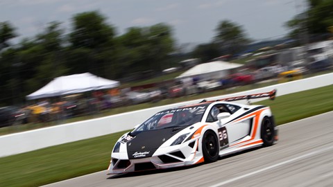 Lamborghini Blancpain Super Trofeo on track at Mid-Ohio