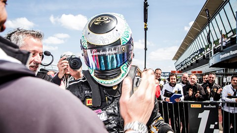 Andrea Amici claims the Sunday race win at Silverstone