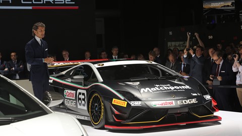 Lamborghini Press Conference at 2013 Frankfurt Motor Show 4