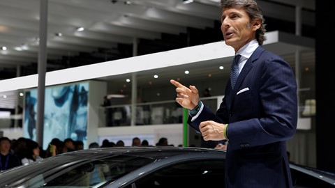 Stephan Winkelmann at the Auto China 2014 in Beijing