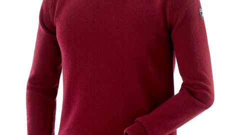 Classic -  Crew neck Sweater Burgundy