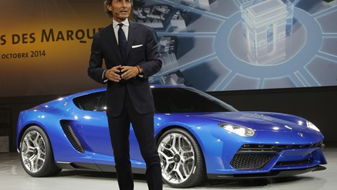 Stephan Winkelmann, President and CEO of Automobili Lamborghini and New Lamborghini Asterion LPI 910-4